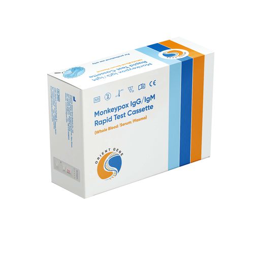 猴痘快速诊断检测 - GCMKP-502a√ - Zhejiang Orient Gene - 传染病 / IgG免疫球蛋白G / 免疫球蛋白M
