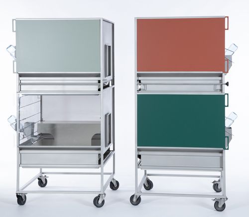 兔类实验动物笼具 - 5053164S - Zoonlab GmbH - 模块化 / 加压加热