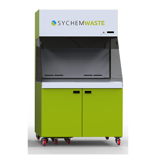 垫料处理工作站 - SychemWASTE - Zoonlab GmbH - 兽用 / 带滑轮 / 自动化