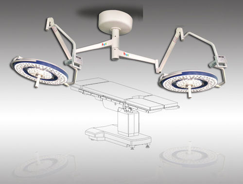 吊顶无影灯 - HYZ760 series - HYZMED Medical - LED / 2臂式 / 96
