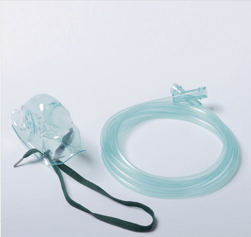 PVC氧气罩 - B1110 - HYZMED Medical - 不含乳胶 / 透明 / 可调节