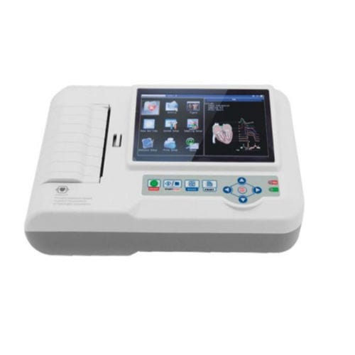 静息心电图仪 - ECG600G  - HYZMED Medical - 6通道 / 数字 / 带打印机