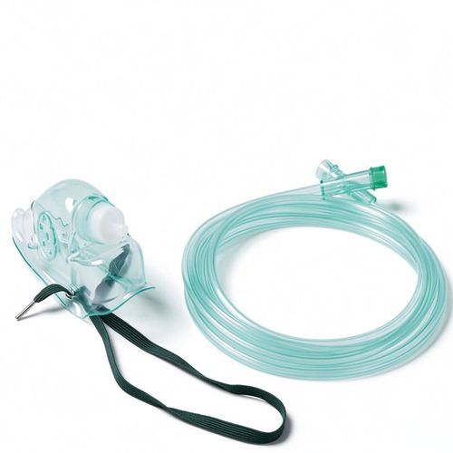 PVC氧气罩 - B1110 - HYZMED Medical - 不含乳胶 / 透明 / 可调节