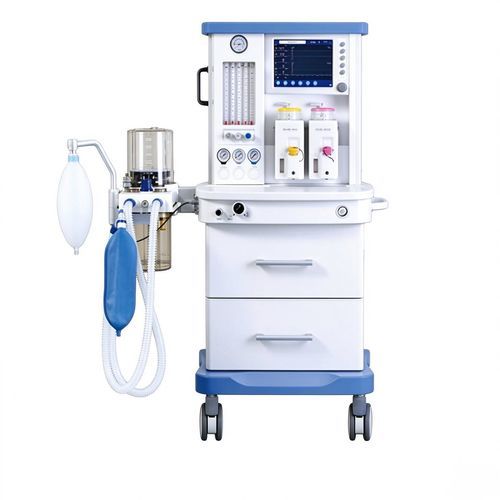 儿科麻醉站 - S6100 - HYZMED Medical - 推车式 / 麻醉气体清除系统 / 带电动气体混合器
