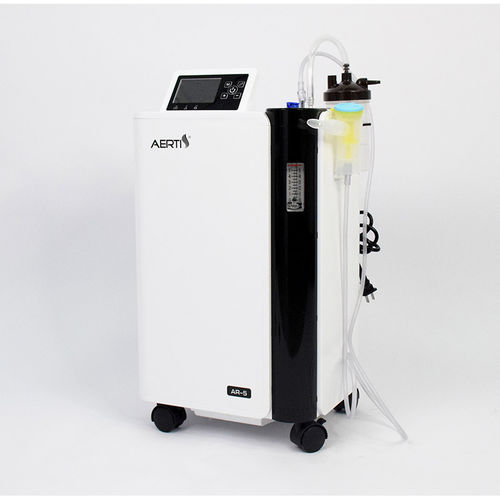 医用氧气浓缩器 - AR-5-N - Shenyang Aerti Tech - 居家护理 / 带滑轮 / PSA