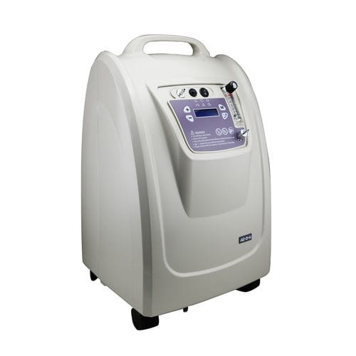 居家护理氧气浓缩器 - AE-5-N - Shenyang Aerti Tech - 带滑轮 / PSA / 持续流量