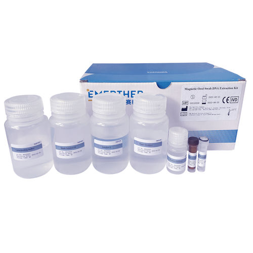 基于磁珠试剂套装 - Bottle Format - The EmerTher Company - DNA提取 / 用于唾液样本 / 口腔咽拭子