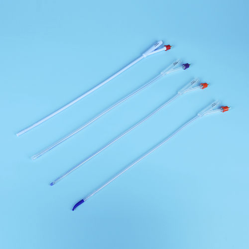 导尿管 - Flat - Haiyan Kangyuan Medical Instrument - 耻骨上 / 球囊 / 双腔