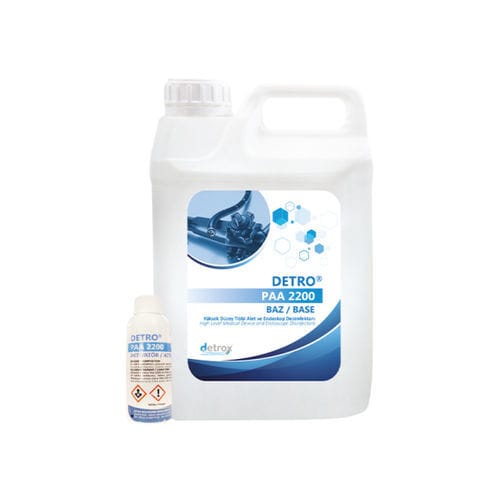 内窥镜抗菌剂 - Detro PAA 2200 - Detro Healthcare - 手术器械 / 用于窗户 / 用于牙科器械