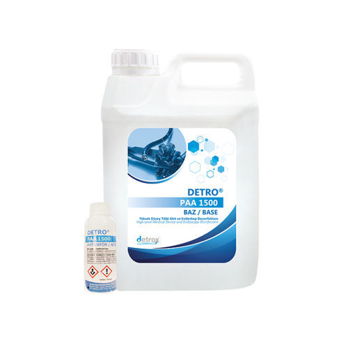 手术器械抗菌剂 - Detro PAA 1500 - Detro Healthcare - 内窥镜 / 用于牙科器械 / 用于窗户
