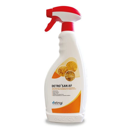 窗户抗菌剂 - Detro San AF - Detro Healthcare - 用于医疗器械 / 泡沫 / 1000毫升