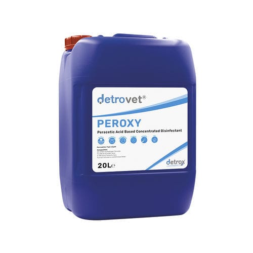 地板和表面抗菌剂 - Detrovet Peroxy - Detro Healthcare - 液体 / 5000毫升 / 1000毫升