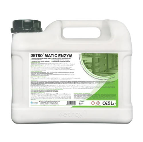 泡沫式清洁剂 - Detro Matic - Detro Healthcare - 液体 / 5000毫升 / 酶