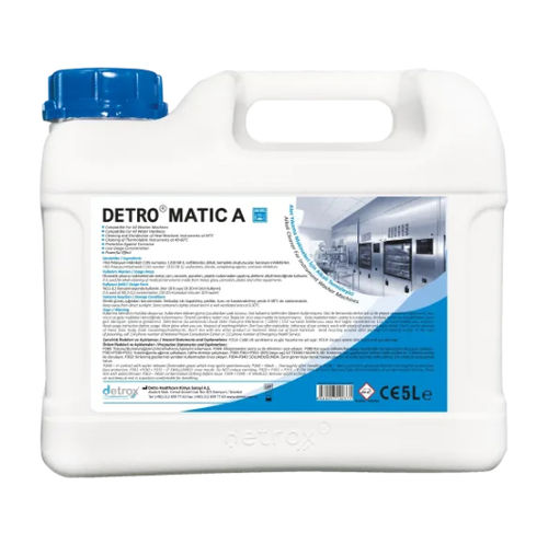 强碱性清洁剂 - Detro Matic A - Detro Healthcare - 液体 / 5000毫升 / 氢氧化钾