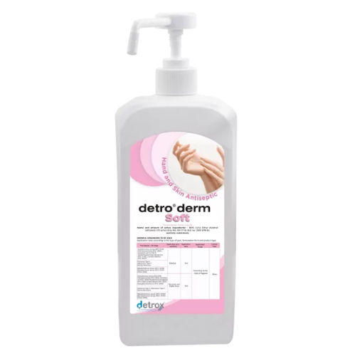 80%消毒洗手液 - Detro Derm Soft - Detro Healthcare - 500毫升 / 250毫升 / 100毫升