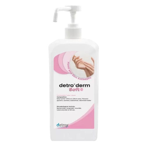 72%消毒洗手液 - Detro Derm Soft - Detro Healthcare - 500毫升 / 1000mL / 5000mL