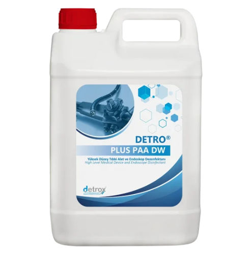 手术器械抗菌剂 - Detro Plus PAA DW - Detro Healthcare - 内窥镜 / 液体 / 5000毫升