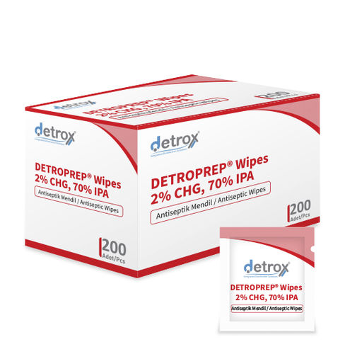 身体卫生清洁湿巾 - Detroprep  - Detro Healthcare - 200个