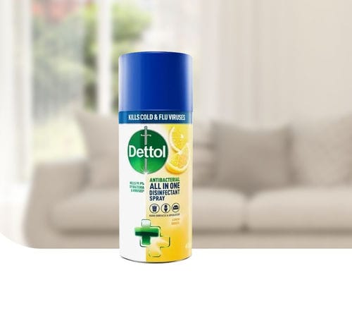 地板和表面抗菌剂 - Lemon Breeze - Dettol - 液体 / 500毫升 / 醇基