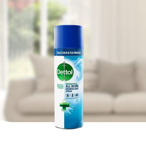 地板和表面抗菌剂 - Crisp Linen - Dettol - 液体 / 500毫升 / 铵基