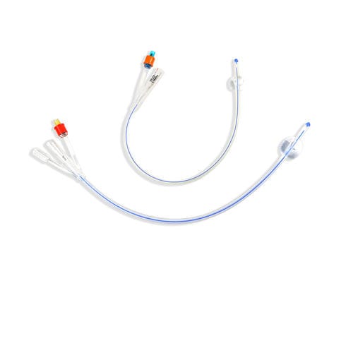 导尿管 - silicone foley H05 - DAXAN Innovative - 输尿管 / 球囊 / 亲水涂层