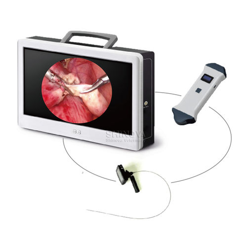视频兽用胃镜 - EndoBox-M3 - Shinova Medical Co., Ltd - 带视频显示器
