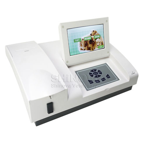 半自动临床化学分析仪 - BS-600V - Shinova Medical Co., Ltd - 兽用 / 台式