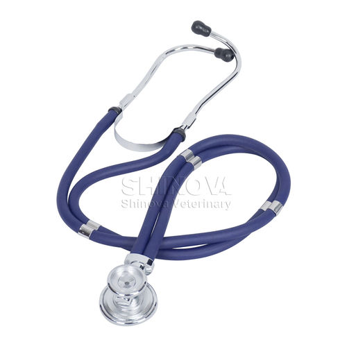 兽用听诊器 - VS-100 - Shinova Medical Co., Ltd - 双用 / 不锈钢