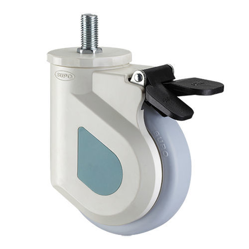 医疗器械轮脚 - 1M-WP02-02-100-271 - Zhongshan Xiangrong Caster Manufacturing Co.,Ltd - 聚氨酯
