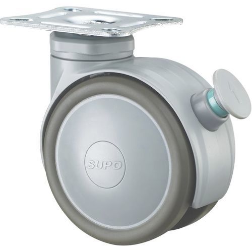 医疗器械轮脚 - 1M-HP22-01D-100-313 - Zhongshan Xiangrong Caster Manufacturing Co.,Ltd - 聚氨酯
