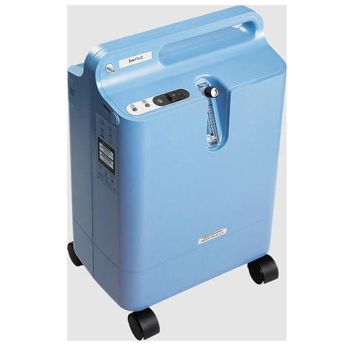 居家护理氧气浓缩器 - EverFlo Q - Philips - 医用 / 带滑轮 / 紧凑型