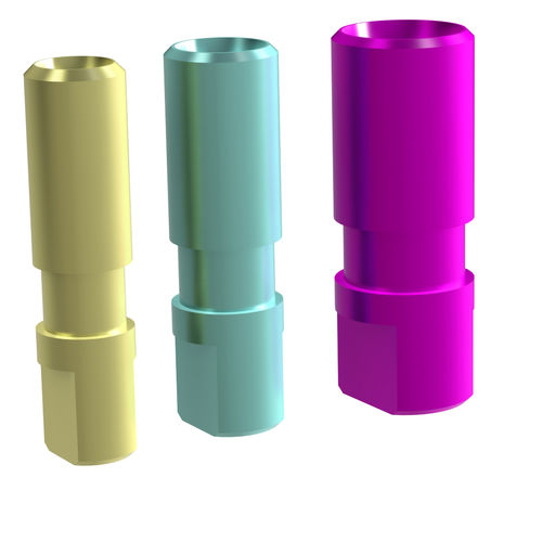 钛牙科模拟种植体 - 24.014.30.010 - Heliocos GmbH - 内六角形 / 直线型 / CAD/CAM