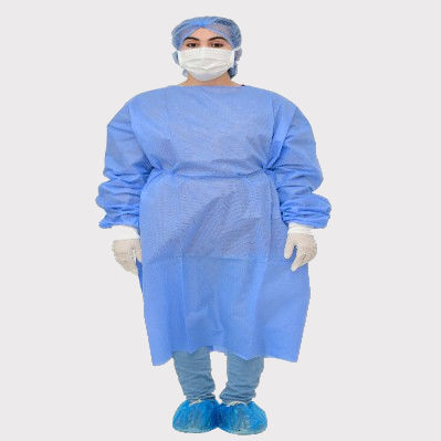 男女通用外科手术服 - Health Production Products - 蓝色