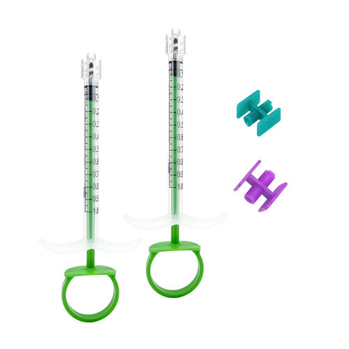 定量注射器 - KDL-aesp(pull ring) - Nanchang Kindly Meditech - 麻醉 / 1毫升 / 聚碳酸酯