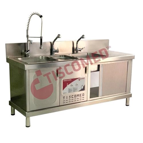 医疗器械预清洗台 - TUCS 4500 - Tiscomed - 超声波清洗机 / 半自动 / 超声波