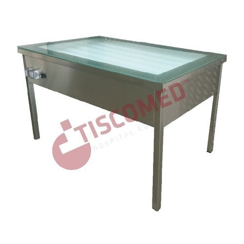 衣物检查桌 - TTVA 4740 - Tiscomed - 长方形 / 折叠式 / 模块化