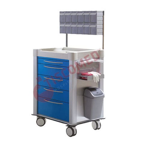 医用手推车 - TCME 1500 - Tiscomed - 医院用 / 药品 / 护理