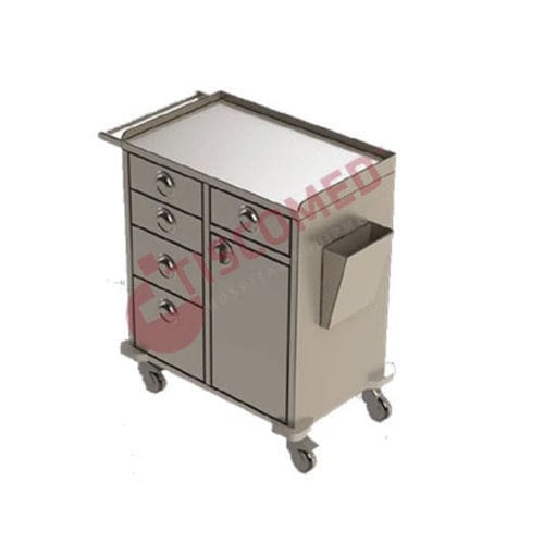 医用手推车 - TCDE 1595 - Tiscomed - 医院用 / 药品 / 多功能