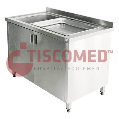 内窥镜预清洗台 - TINI 4030 - Tiscomed - 带水槽