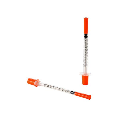 胰岛素注射器 - E40I30/12 - Jiangsu Eyoung Medical Devices - 1毫升 / 0.5毫升 / 聚丙烯