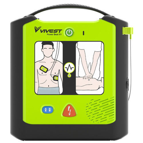半自动体外除颤器 - PowerBeat AED X1 - ViVest Medical Technology Co., Ltd. - 培训 / 公共空间 / 家用