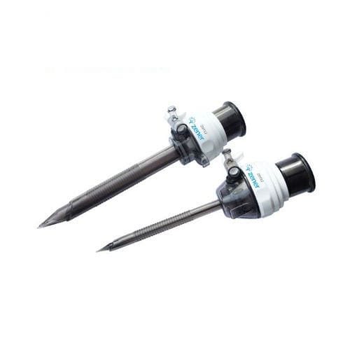 腹腔镜套管针 - ZDT5 - Changzhou Zener Medtec - 刀片 / 带注入阀 / 带有套筒