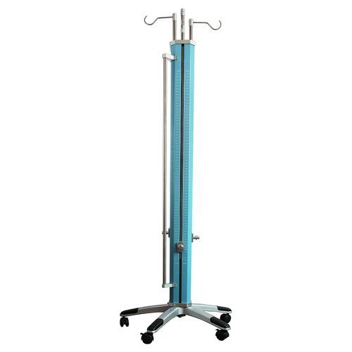 带滑轮输液架 - Jiangsu Bairun Medical Technology - 4 个钩子 / 重症监护 / 泌尿科