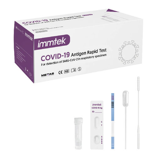 COVID-19新冠病毒快速诊断检测 - ImmTek&trade; - Metas Biomedical - 抗原 / SARS-COV-2 / 鼻咽