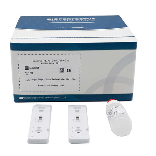 疟疾快速诊断套装 - SC20204W series - Jiangsu Bioperfectus Technologies Co., Ltd. - 传染病 / 乳酸脱氢酶 / 疟原虫