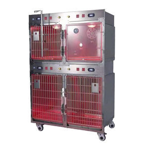 模块化动物笼具 - HCG-12 - Shanghai TOW Intelligent Technology - 带滑轮
