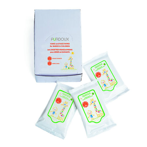 婴儿卫生清洁湿巾 - Pürdoux™ - Choice One Medical - 10个