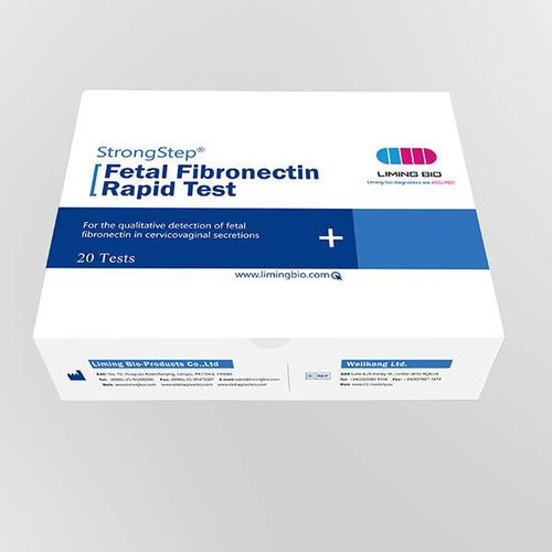 纤维连接蛋白快速诊断检测 - 500160 - Nanjing Liming Bio-products Co., Ltd. - 早产 / 血清 / 免疫色谱法
