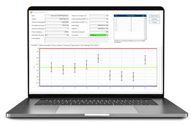 温度记录仪软件模块 - Thermotrack PC - PROGES PLUS - 报告 / 记录 / 染色体图谱绘制
