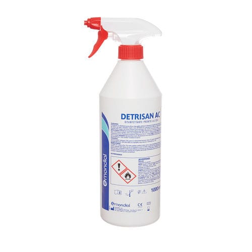 医疗器械抗菌剂 - DETRISAN AC - Mondial - 用于地板和表面 / 液体 / 1000毫升